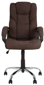 Кресло компьютерное MORFEO (CHR68) ткань SORO-28, коричневая в Магадане - предосмотр