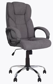 Кресло офисное MORFEO (CHR68) ткань SORO-93 серая в Магадане - предосмотр