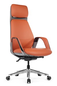 Офисное кресло Napoli (YZPN-YR020) Оранжевый/Серый в Магадане - предосмотр