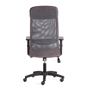 Компьютерное кресло PROFIT PLT флок/ткань, серый, 29/W-12, арт.20537 в Магадане - предосмотр 3