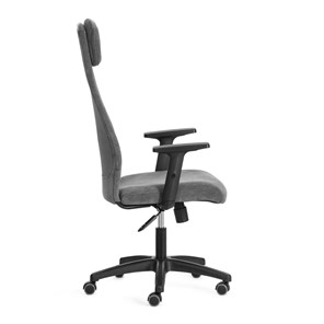 Компьютерное кресло PROFIT PLT флок/ткань, серый, 29/W-12, арт.20537 в Магадане - предосмотр 1