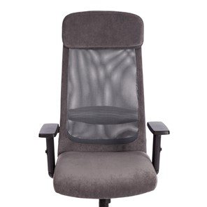 Компьютерное кресло PROFIT PLT флок/ткань, серый, 29/W-12, арт.20537 в Магадане - предосмотр 5