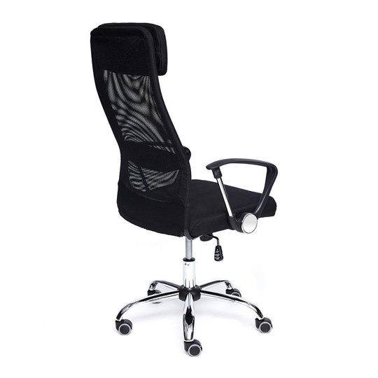 Кресло компьютерное PROFIT ткань, черный/черный, арт.13221 в Магадане - изображение 4