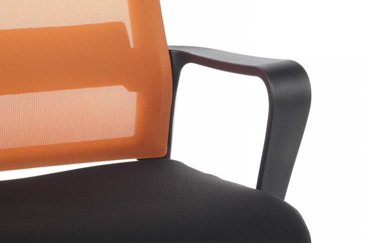 Кресло офисное RCH 1029HB, черный/оранжевый в Магадане - изображение 5