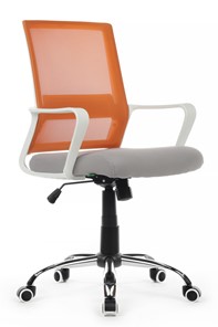 Кресло компьютерное RCH 1029MW, серый/оранжевый в Магадане