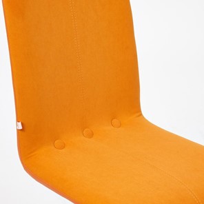 Кресло компьютерное RIO флок/кож/зам, оранжевый/оранжевый, арт.14188 в Магадане - предосмотр 5