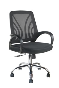 Кресло офисное Riva Chair 8099Е, Черный в Магадане - предосмотр