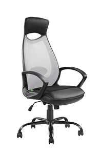 Кресло компьютерное Riva Chair 840, Серый в Магадане