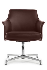 Кресло для офиса Rosso-ST (C1918), коричневый в Магадане - предосмотр 1