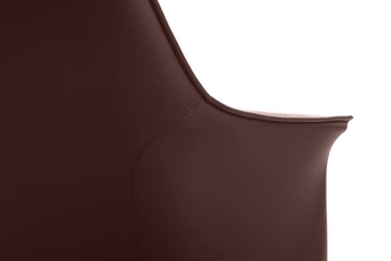 Кресло для офиса Rosso-ST (C1918), коричневый в Магадане - предосмотр 4