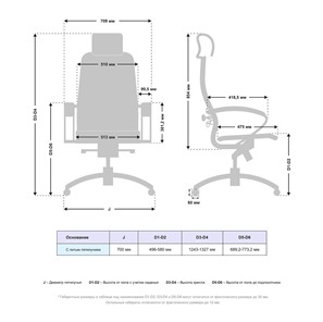 Кресло компьютерное Samurai K-2.04 MPES Светло-коричневый в Магадане - предосмотр 4