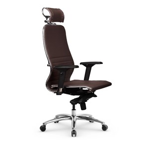 Офисное кресло Samurai K-3.04 MPES Темно-коричневый в Магадане - предосмотр 1