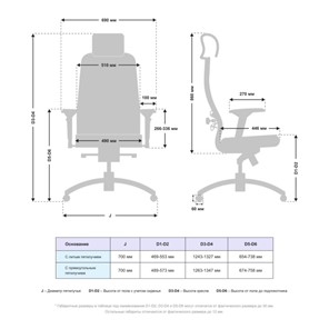Офисное кресло Samurai KL-3.041 (Черный) в Магадане - предосмотр 4