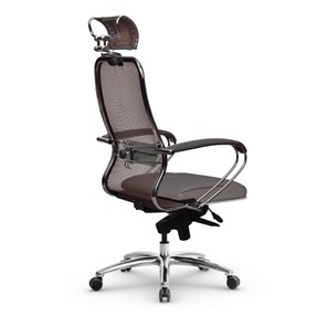 Офисное кресло Samurai SL-2.04 MPES Светло-коричневый / Серый в Магадане - предосмотр 1