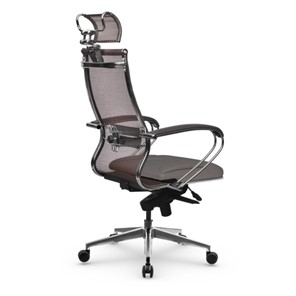 Кресло офисное Samurai SL-2.051 MPES Светло-Коричневый / Серый в Магадане - предосмотр 1