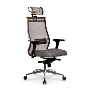 Компьютерное кресло Samurai SL-3.051 MPES Светло-Коричневый / Серый в Магадане - предосмотр