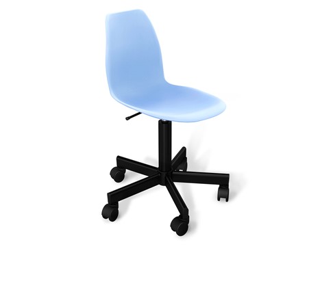 Кресло в офис SHT-ST29/SHT-S120M голубое в Магадане - изображение