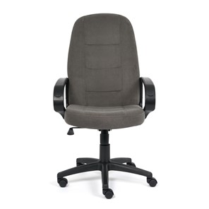 Компьютерное кресло СН747 флок, серый, арт.15027 в Магадане - предосмотр 1