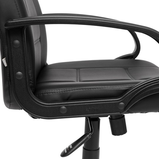 Компьютерное кресло СН747 кож/зам, черный, арт.1040 в Магадане - изображение 6