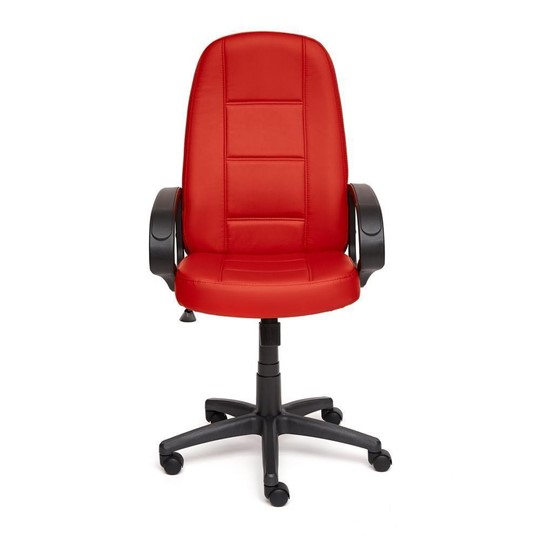 Компьютерное кресло СН747 кож/зам, красный, арт.7707 в Магадане - изображение 3