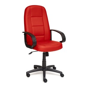 Компьютерное кресло СН747 кож/зам, красный, арт.7707 в Магадане