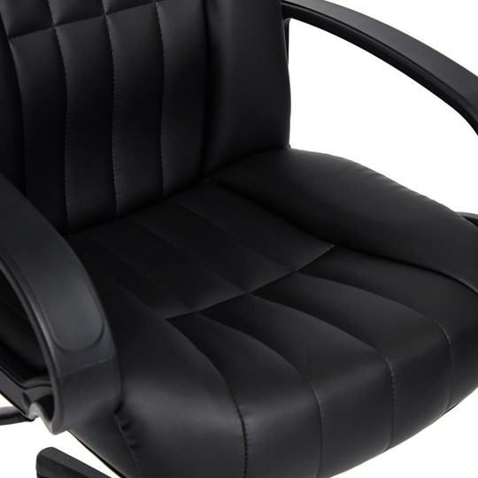 Кресло компьютерное СН833 кож/зам, черный, арт.11576 в Магадане - изображение 4