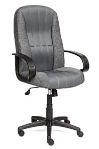 Компьютерное кресло СН833 ткань/сетка, серая/серая, арт.10327 в Магадане - предосмотр