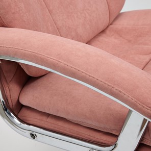 Кресло компьютерное SOFTY LUX флок, розовый, арт.13952 в Магадане - предосмотр 11