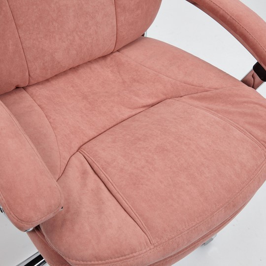 Кресло компьютерное SOFTY LUX флок, розовый, арт.13952 в Магадане - изображение 13