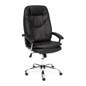 Офисное кресло SOFTY LUX кож/зам, черный, арт.12902 в Магадане - предосмотр