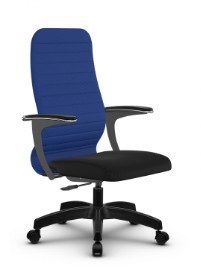 Кресло SU-CU160-10P PL синий/черный в Магадане - предосмотр