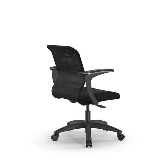 Офисное кресло SU-M-4/подл.160/осн.005 черный в Магадане - изображение 1