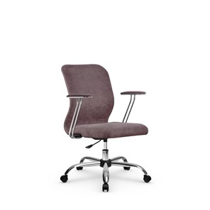 Офисное кресло SU-Mr-4/подл.078/осн.006 темно-розовый в Магадане