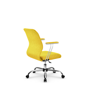 Офисное кресло SU-Mr-4/подл.078/осн.006 желтый в Магадане - предосмотр 1