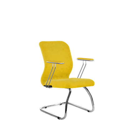 Кресло SU-Mr-4/подл.078/осн.007 желтый в Магадане - изображение
