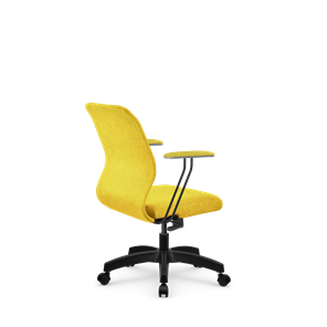 Кресло офисное SU-Mr-4/подл.079/осн.001 желтый в Магадане - предосмотр 1