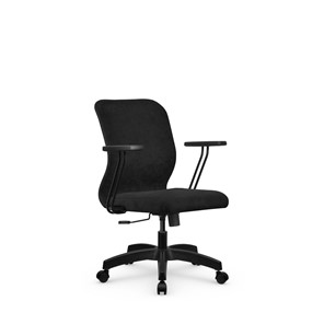 Офисное кресло SU-Mr-4/подл.109/осн.001 черный в Магадане - предосмотр