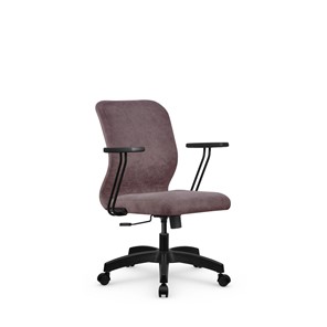 Кресло офисное SU-Mr-4/подл.109/осн.001 темно-розовый в Магадане