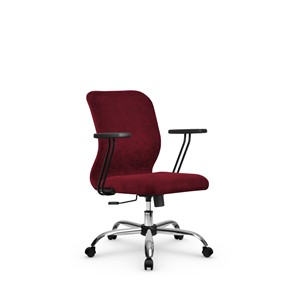 Компьютерное кресло SU-Mr-4/подл.109/осн.003  красный в Магадане - предосмотр