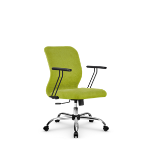 Кресло офисное SU-Mr-4/подл.109/осн.003  оливковый в Магадане - предосмотр