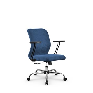 Кресло SU-Mr-4/подл.109/осн.003  светло-синий в Магадане