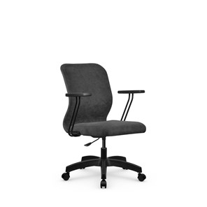 Кресло компьютерное SU-Mr-4/подл.109/осн.005 темно-серый в Магадане