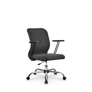 Компьютерное кресло SU-Mr-4/подл.109/осн.006 темно-серый в Магадане - предосмотр
