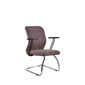 Кресло офисное SU-Mr-4/подл.109/осн.007 темно-розовый в Магадане