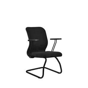 Кресло офисное SU-Mr-4/подл.109/осн.008 черный в Магадане