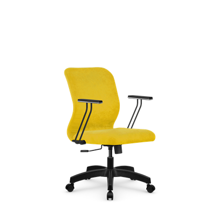 Кресло SU-Mr-4/подл.110/осн.001 желтый в Магадане - изображение