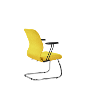Кресло компьютерное SU-Mr-4/подл.110/осн.007 желтый в Магадане - предосмотр 1