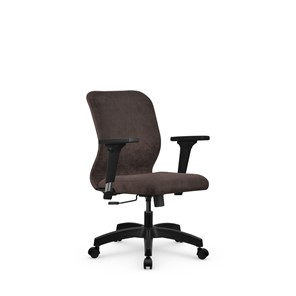 Компьютерное кресло SU-Mr-4/подл.200/осн.001 темно-коричневый в Магадане