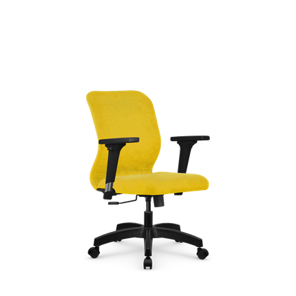 Компьютерное кресло SU-Mr-4/подл.200/осн.001 желтый в Магадане - изображение