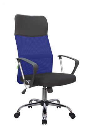 Кресло компьютерное Riva Chair 8074 (Синий) в Магадане - изображение